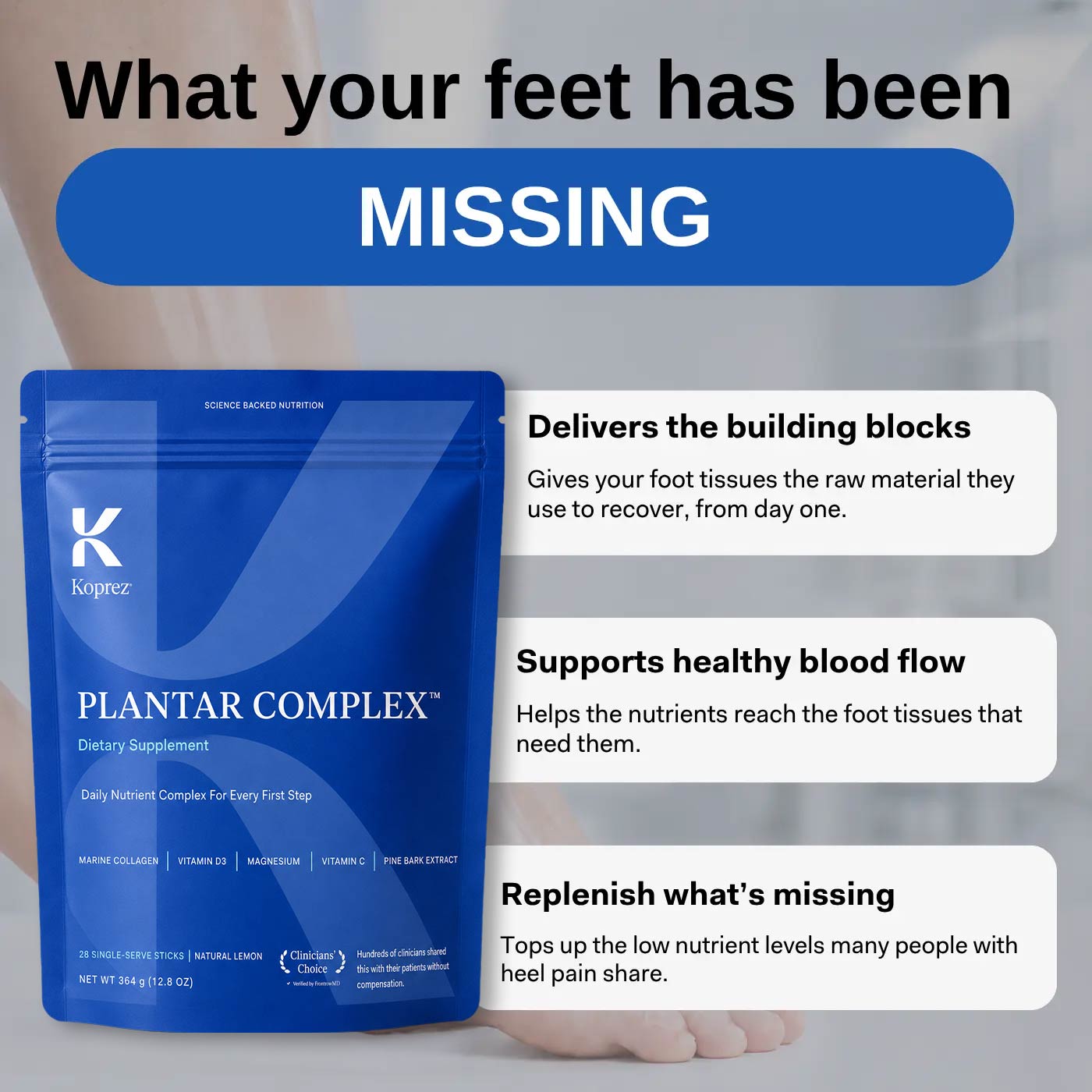 Koprez® Plantar Complex Supplement