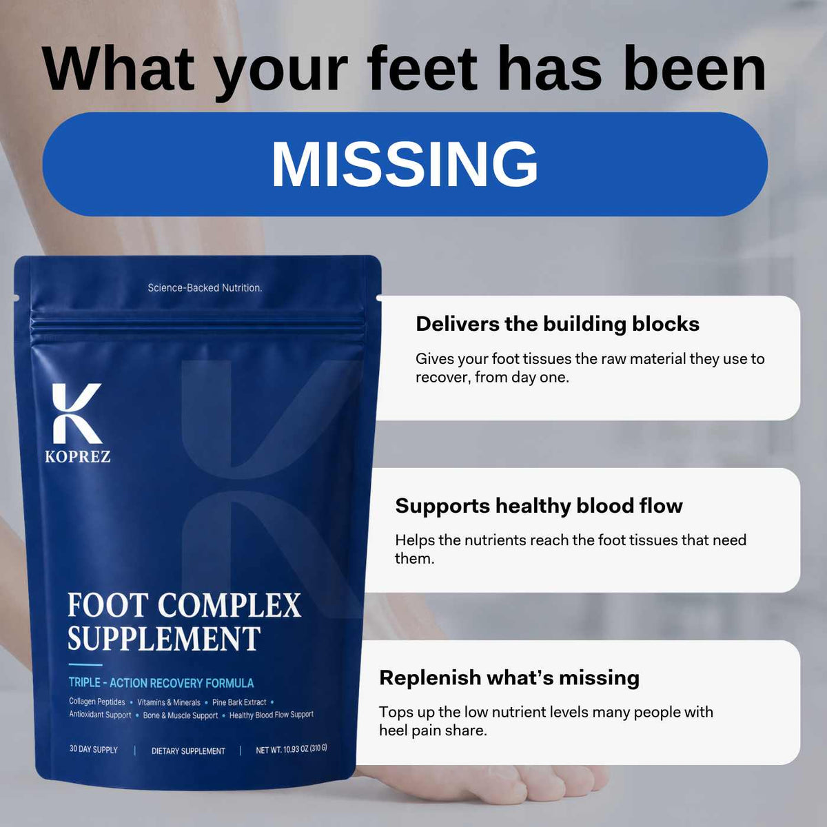 Koprez® Foot Complex Supplement