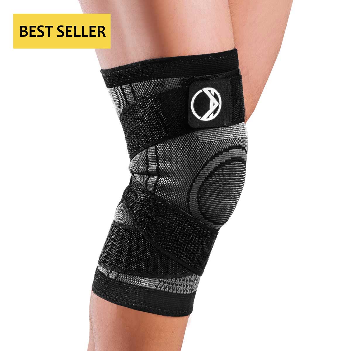 Compression Knee Sleeves (Non-Slip Adjustable Straps) - Koprez®
