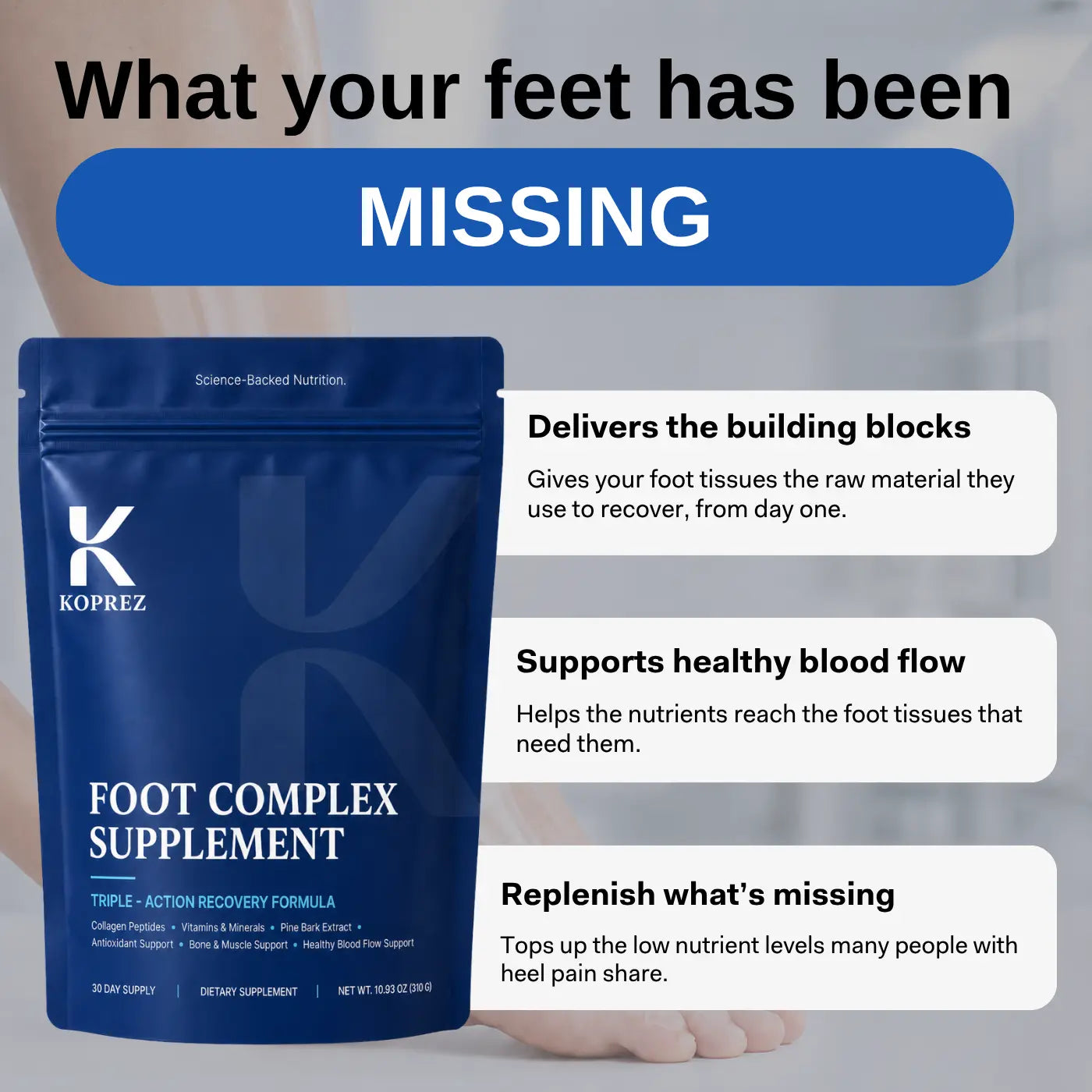 Koprez® Foot Complex Supplement