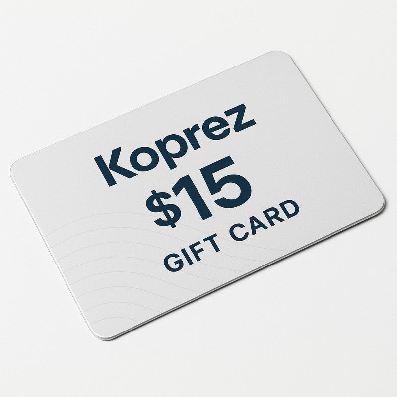 Koprez® $15 Gift Card + Shipping Priority + Lost Protection