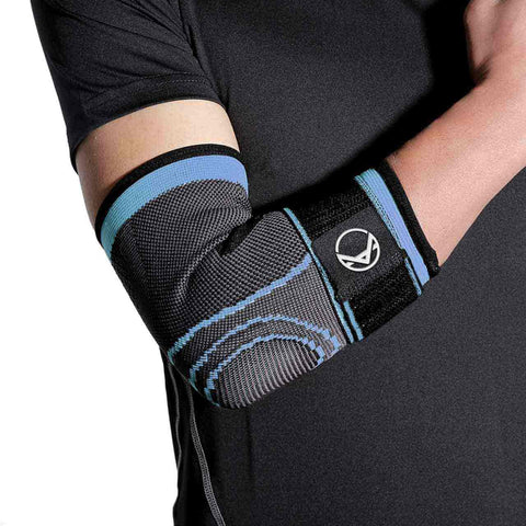Adjustable Compression Elbow Sleeve with Protective Pads - Koprez®