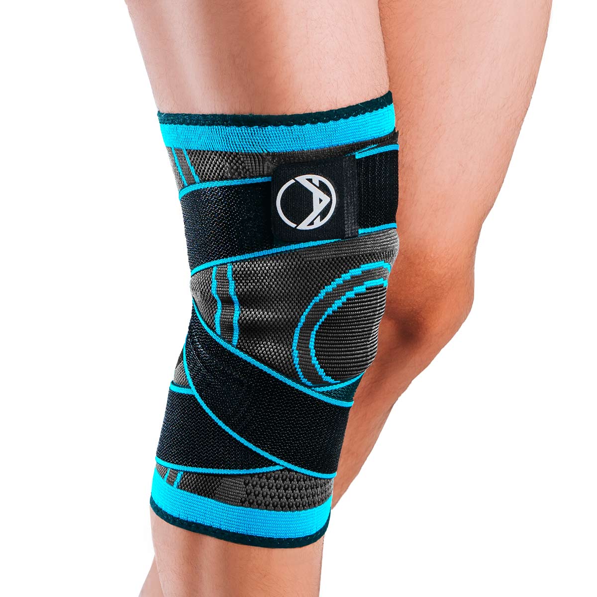 Sport Knee Support Brace - Best No-Slip Knee Braces for Knee Pain